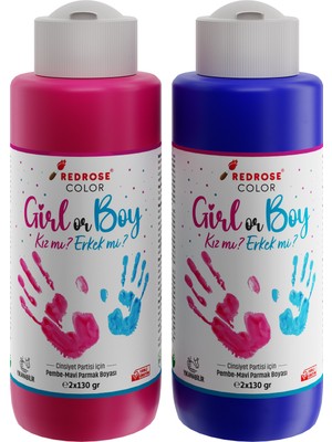 Red Rose Cinsiyet Partisi Boyası 2X130GR