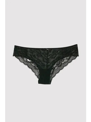 Pıerre Cardın 2629 Maxı Cut Dantelli Külot