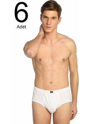 Tutku 0109-6 Erkek 6'lı Paket Slip Külot