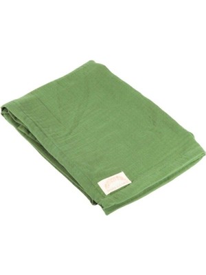 Hazel & Coral 4 Katlı Müslin Bebek Örtüsü & Battaniyesi Zümrüt Yeşili