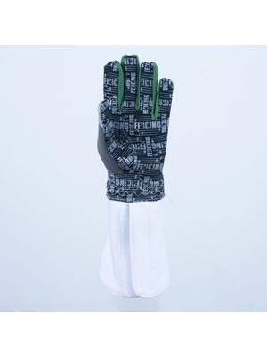 Epe/flöre Eldiven Yeşil Fencing Model 8,5 Numara Sol