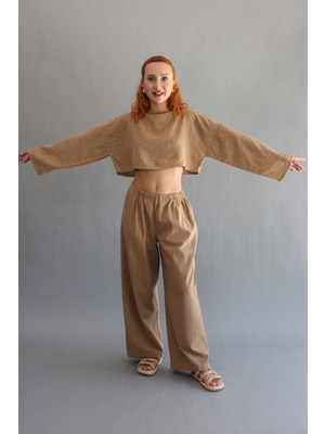 Keten Asimetrik Pantolon