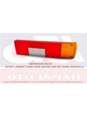 Stop Lamba Cami Sağ Şahin 88-95 Sari Sinyalli Dpmah
