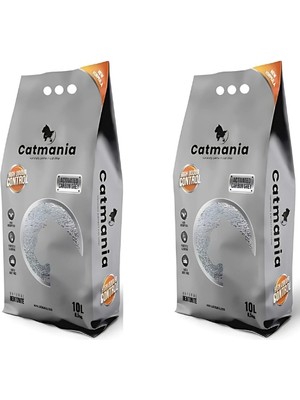Catmania Carbon Grey Kedi Kumu 10LT x 2 Li