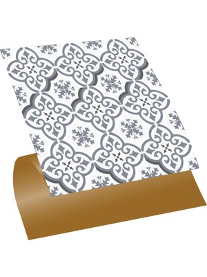 Kendinden Yapışkanlı Geometrik 045 Desenli Pvc Karo 30X30 cm (33 Adet) 3m2