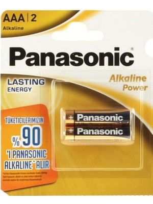 Panasonic Alkalinli Ince Pil Aaa/2 2 Li (LR03APB/12BP)