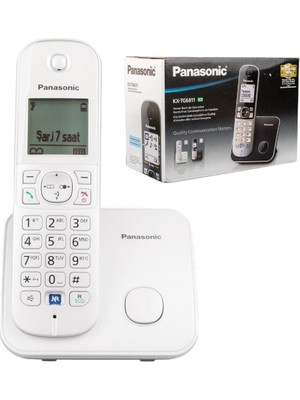 Panasonic KX-TG6811 Gri Dect Telsiz Telefon