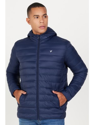 Standart Fit Normal Kesim Kapüşonlu Mont