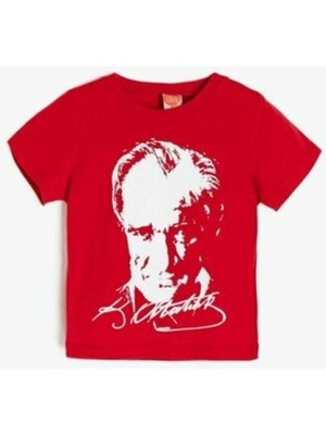 Çocuk Unisex Atatürk Baskılı Tshirt