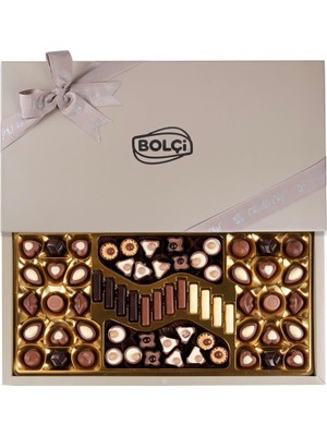 Bolçi Düet Kutu Hediye Spesiyal Çikolata 750g