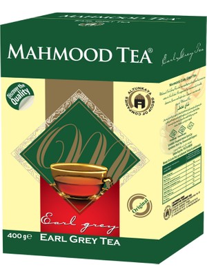 Mahmood Tea Bergamotlu Ithal Seylan Dökme Çayı Ceylon Earl grey Kutu 400 gr