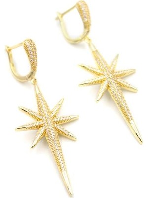 Kuzey Yıldızı Küpe - Altın