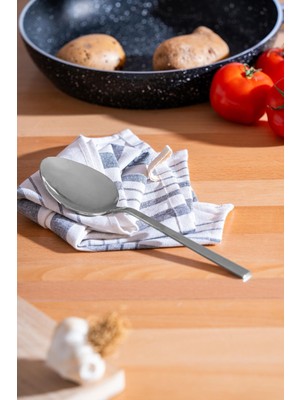 Karat Çelik Sos Kaşık - 22.5 cm