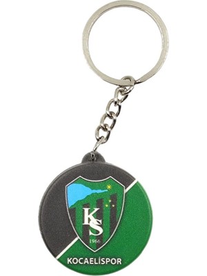 Kocaelispor Lisanslı Yuvarlak Anahtarlık Parçalı