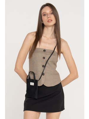 Kadin Çapraz Askili Mini Çanta - Patty