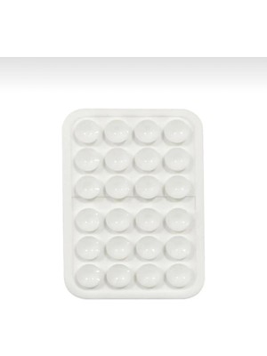 Silikon Vakumlu Yapışkanlı Kaymaz Vantuz Cep Telefon Tutucu