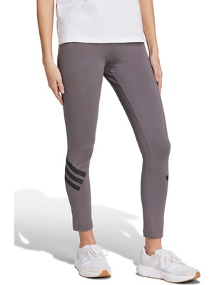 Adidas W Fı 3s Leggıng     Grest Antrasit Kadın Tayt