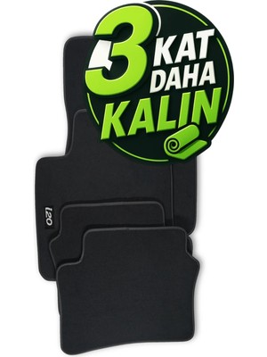 Velurpro Hyundai I20 2015-2020 Arası Araca Özel Halı Paspas Araba Halısı Oto Paspas