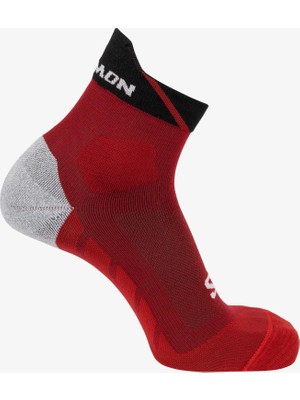Salomon Speedcross Ankle R+L Unisex Çorap Red Dahlia LC2165300