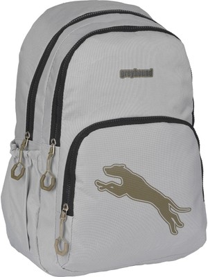 Greyhound Suya Dayanıklı Içi Astarlı Kumaş Çok Bölmeli Geniş Iç Hacimli Sırt Çantası