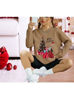 Arben Boutique Kadın Uzun Kollu Bisiklet Yaka Viskon Iki Iplik Bluz