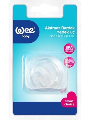 Wee Baby Elite Akıtmaz Bardak Yedek Uç 1 Parça BPA İçermez Sağlığa Uygun Malzemelerle