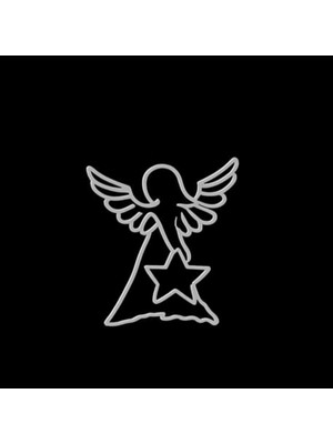 TabiTela 925 Ayar gümüş kolye melek   SM5986