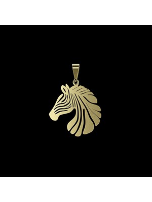 Tabitela 8 Ayar Altın Kolye Ucu Zebra GM5852 1 gr