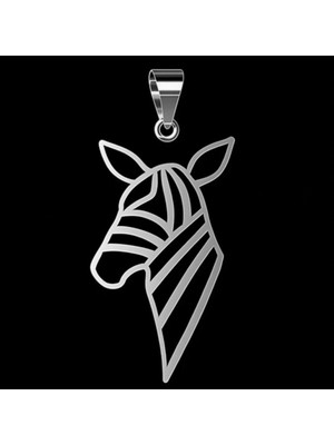TabiTela 925 Ayar gümüş kolye zebra SM5845
