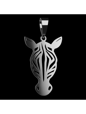 TabiTela 925 Ayar gümüş kolye zebra SM5816