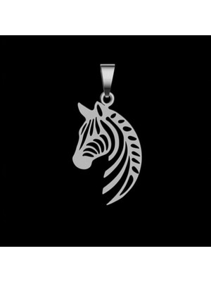 TabiTela 925 Ayar gümüş kolye zebra SM5839
