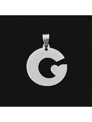 TabiTela 925 Ayar gümüş kolye Harf G   SM6050