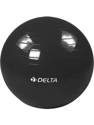 Delta 55 Cm Pilates Topu Siyah