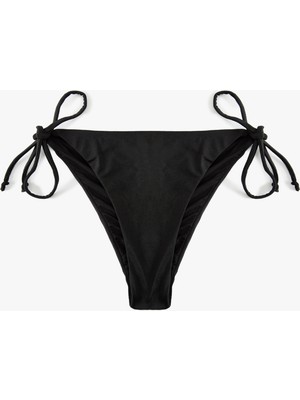 Koton Düşük Bel Arkası Drape Detaylı Ipli Brazilian Bikini Altı