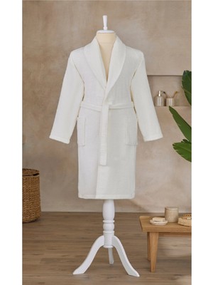 Özdilek Battal Boy Tek Bornoz Şalyaka-Classic Krem (3xl Beden)