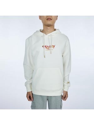 Anta Cny Good Luck Erkek Bej Hoodie.1