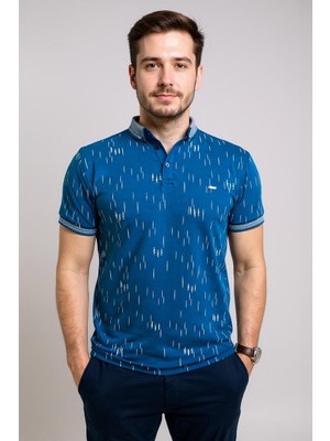 Erkek  Fit Kesim Pamuklu Polo Yaka T-Shirt
