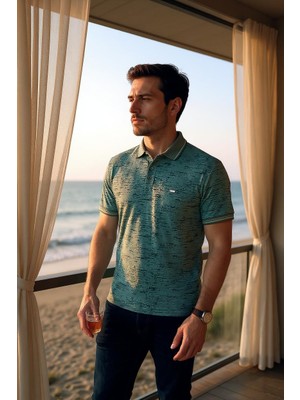 Tex Republic Erkek Regular Pamuklu Polo Yaka T-Shirt