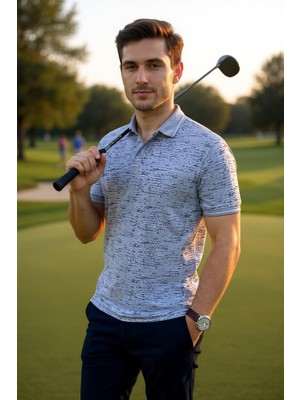 Erkek  Regular Pamuklu Polo Yaka T-Shirt