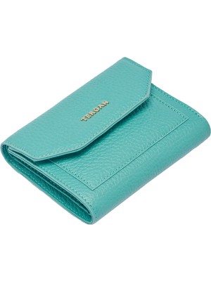Tergan  Mavi Hakiki Deri Kadın Cüzdan - S1CB00005809-N29