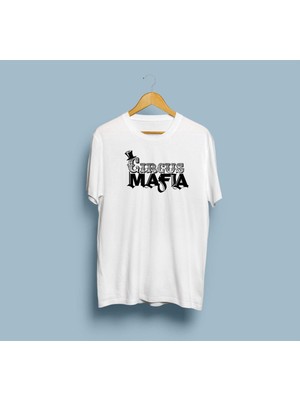 Oversize Circus Mafia Baskılı Unisex T-Shirt