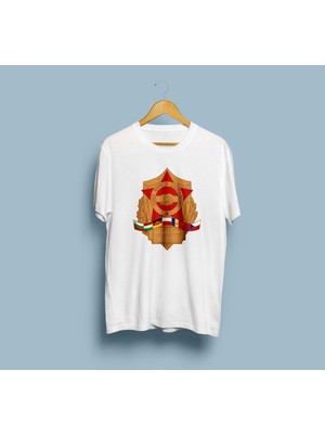 Oversize Varşova Antlaşması Logosu Unisex T-Shirt