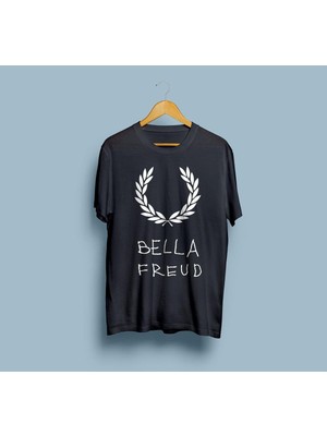 Oversize Bella Freud Tasarım Unisex T-Shirt