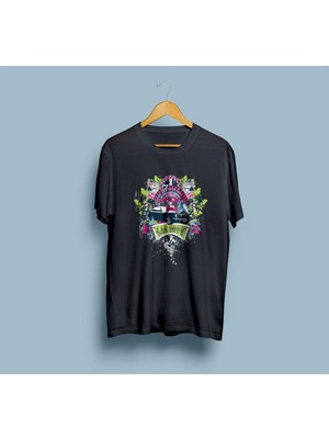 Oversize Vintage Las Vegas Tasarım Unisex T-Shirt