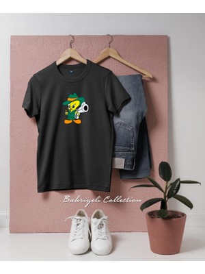 Oversize Tweety, Gangster Tasarımlı Unisex T-Shirt
