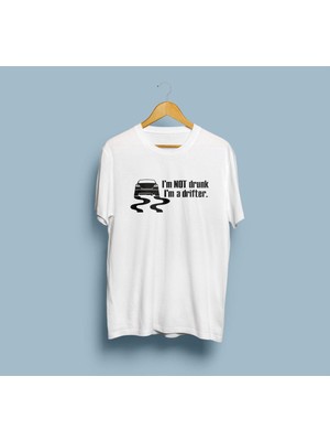 Oversize Sarhoş Değilim Drift Yapıyorum Unisex T-Shirt
