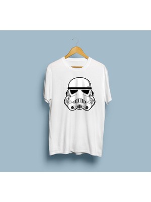 Oversize Starwars Stormtrooper Baskılı Unisex T-Shirt