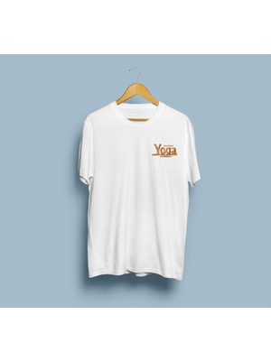 Oversize Yoga Cep Tasarım Unisex T-Shirt