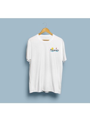 Oversize Azerbaycan Yazılı Unisex T-Shirt