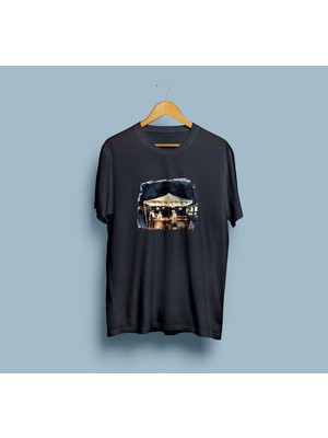 Oversize Esnaf / Çadır ve Alışveriş Tasarım Unisex T-Shirt